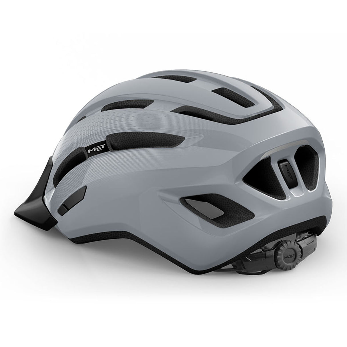 Casco Met Downtown - Grigio lucido - E