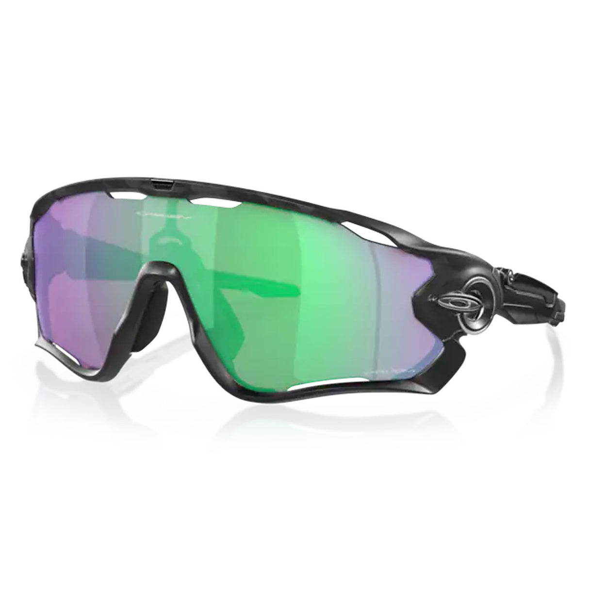 Occhiali Oakley Jawbreaker - Nero camo opaco prizm road - L