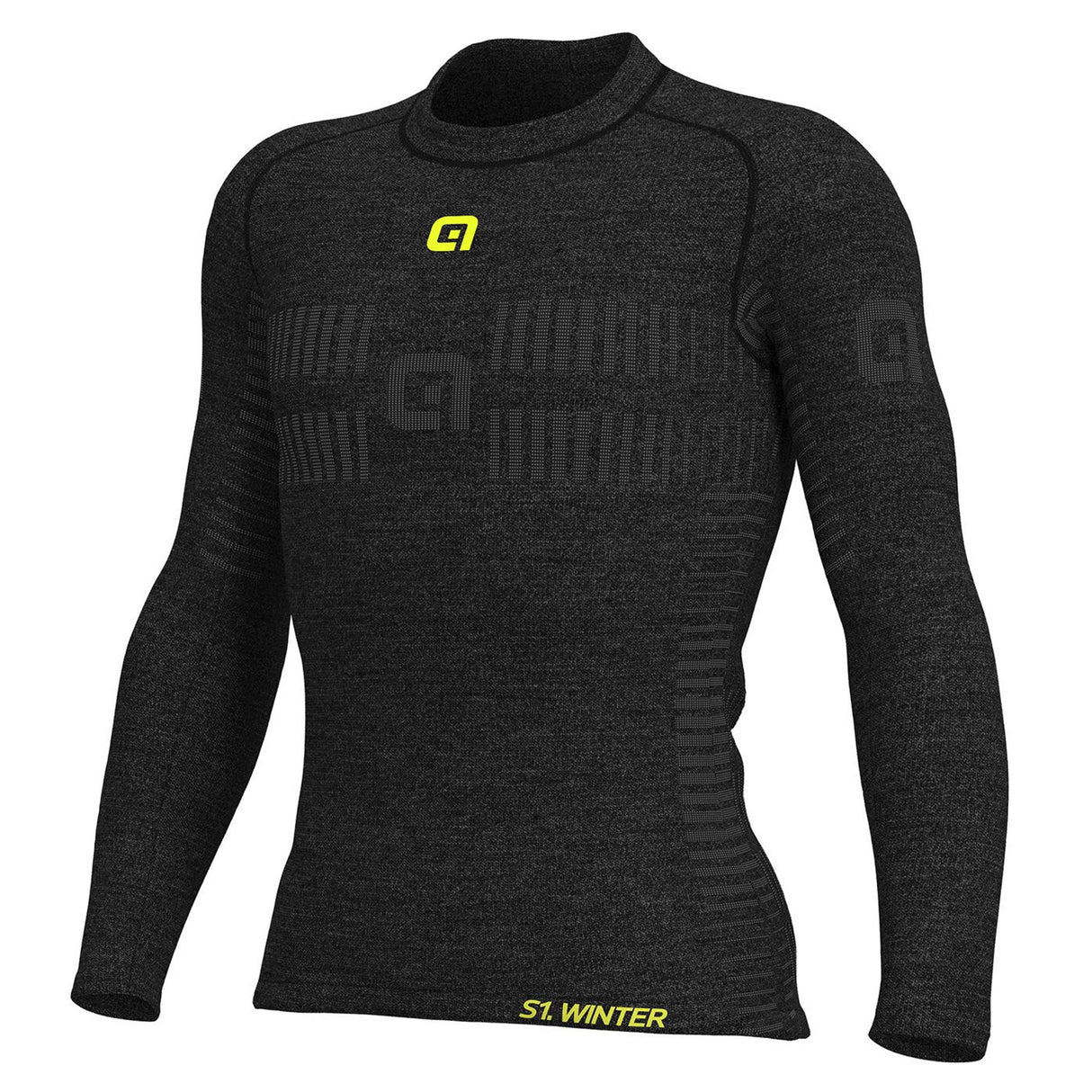 Maglia intima maniche lunghe Ale Seamless Wool - Grigio