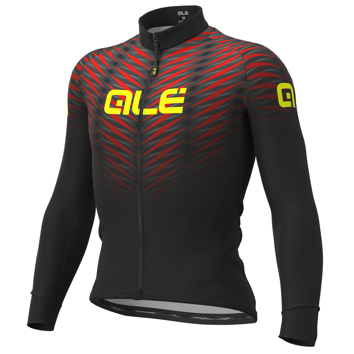 Maglia maniche lunghe Ale Solid Thorn - Nero rosso - A