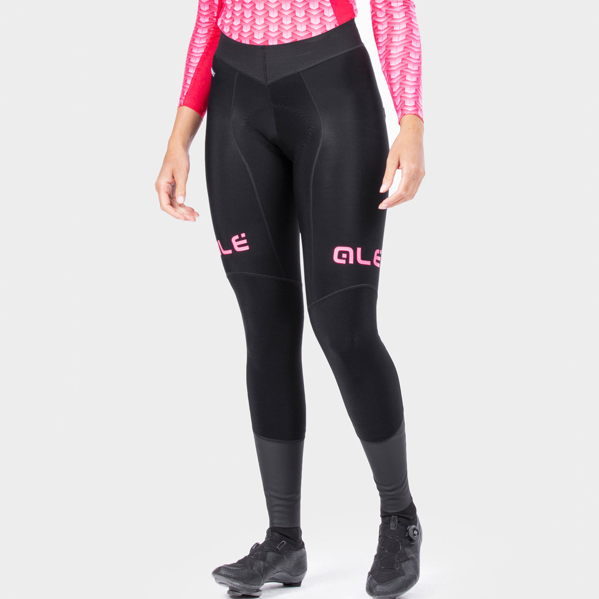 Calzamaglia senza bretelle donna Ale R-EV1 Future Warm - Nero rosa - Q
