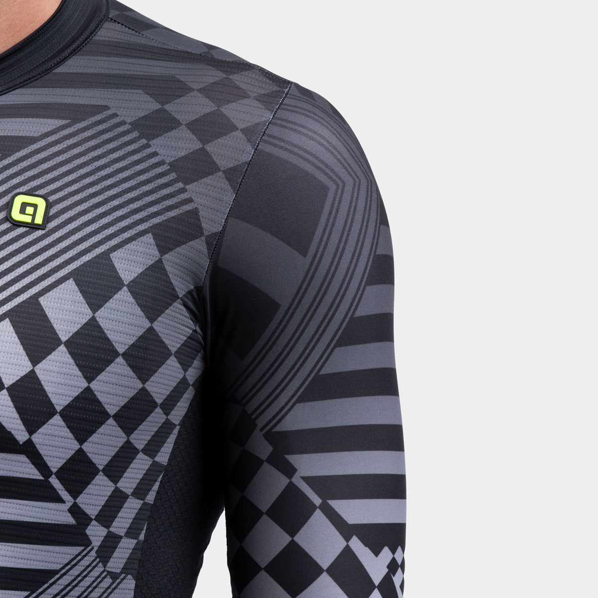 Maglia Ale PRS Checker - Grigio - C