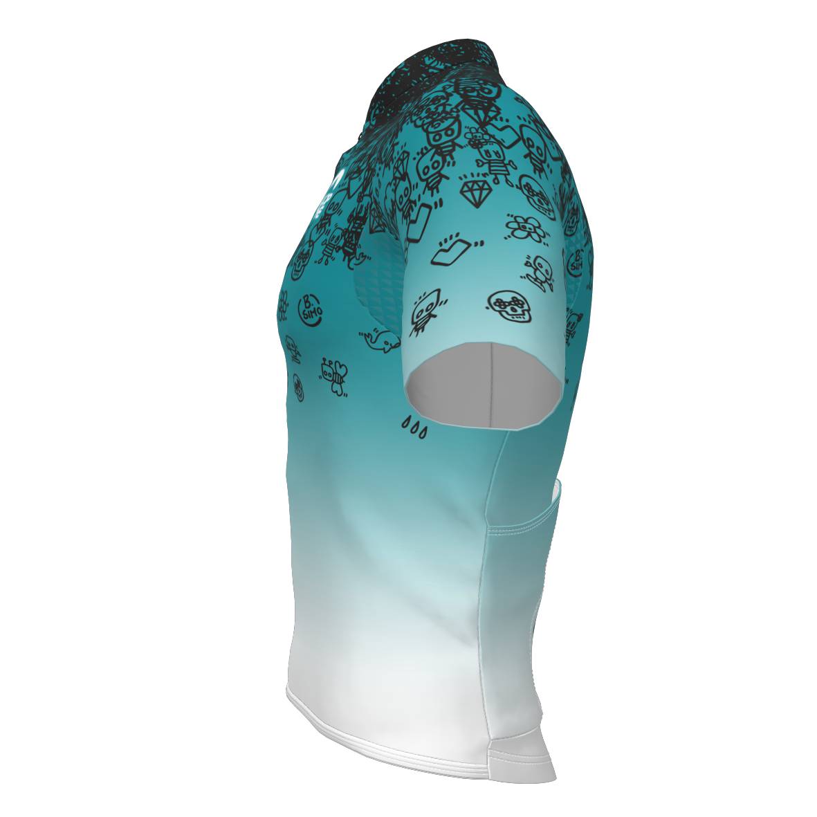 Maglia Slopline Sormano Petrol Rain - C