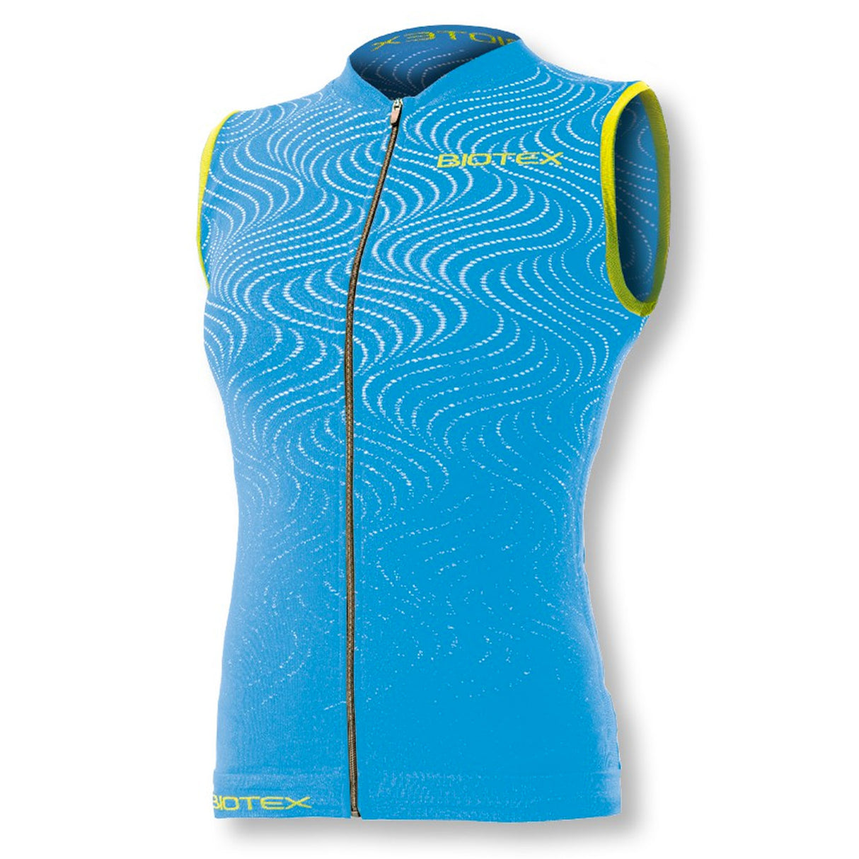 Maglia donna senza maniche Biotex Soffio - Azzurro - A