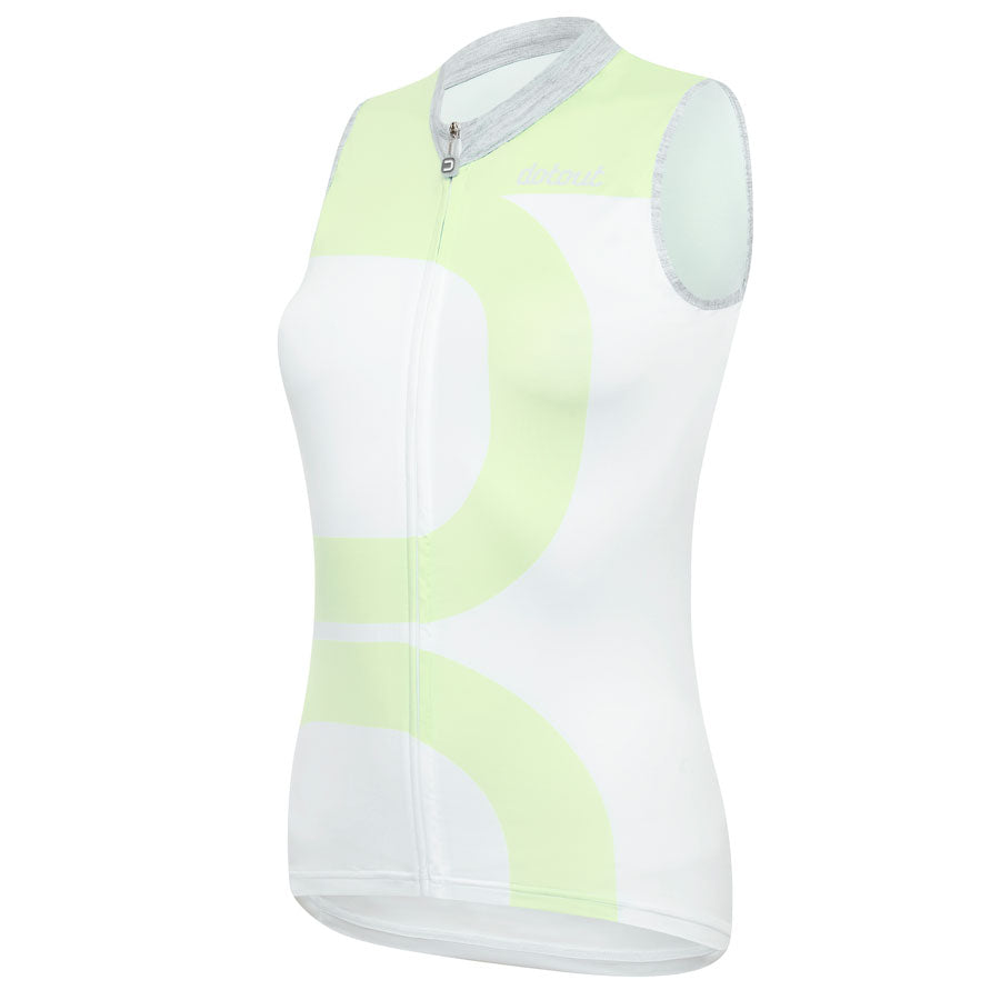 Maglia Donna S/M DotOut Up - Bianco Giallo