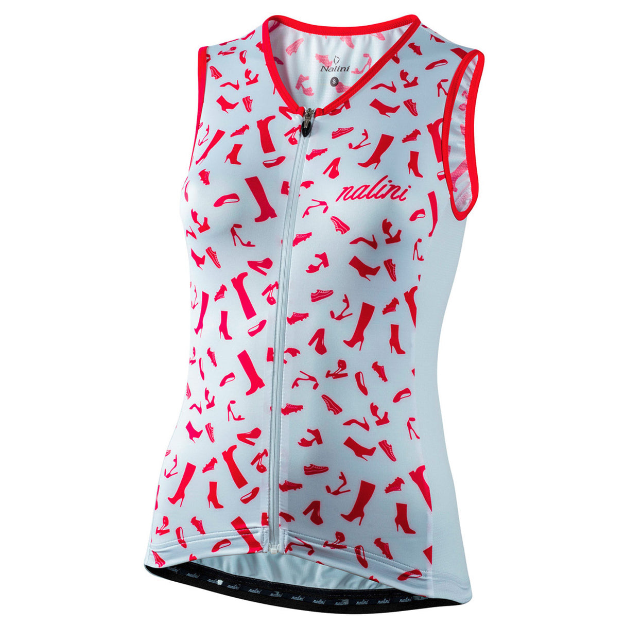 Maglia senza maniche donna Nalini Red Shoes - Bianco