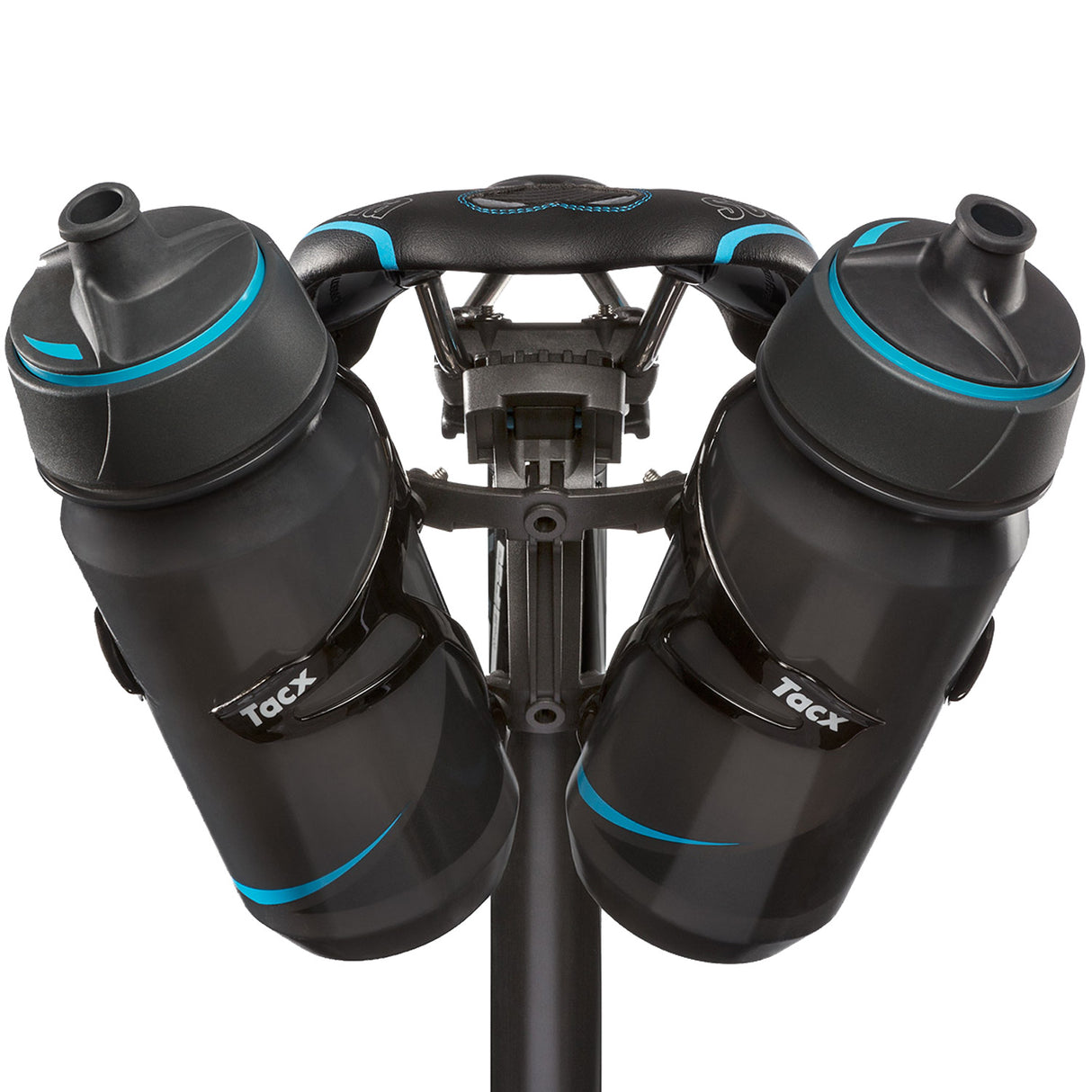 Fissaggio Carbon Portaborraccia per sella Tacx - Nero