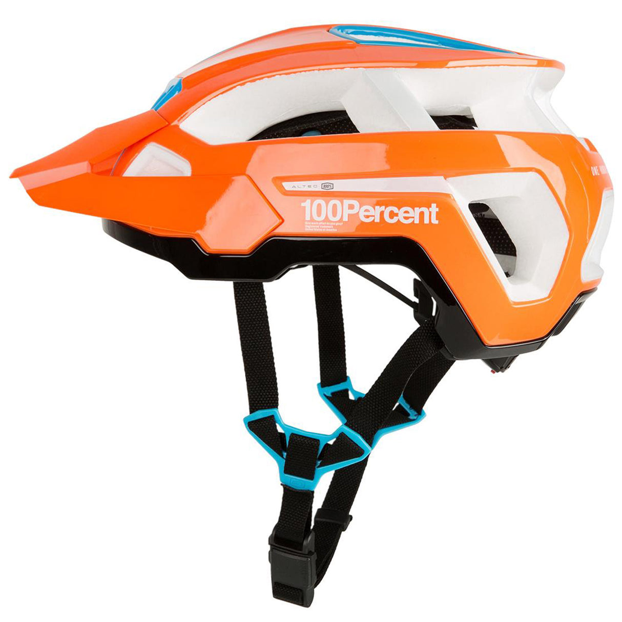 Casco 100% Altec W Fidlock - Arancio - H