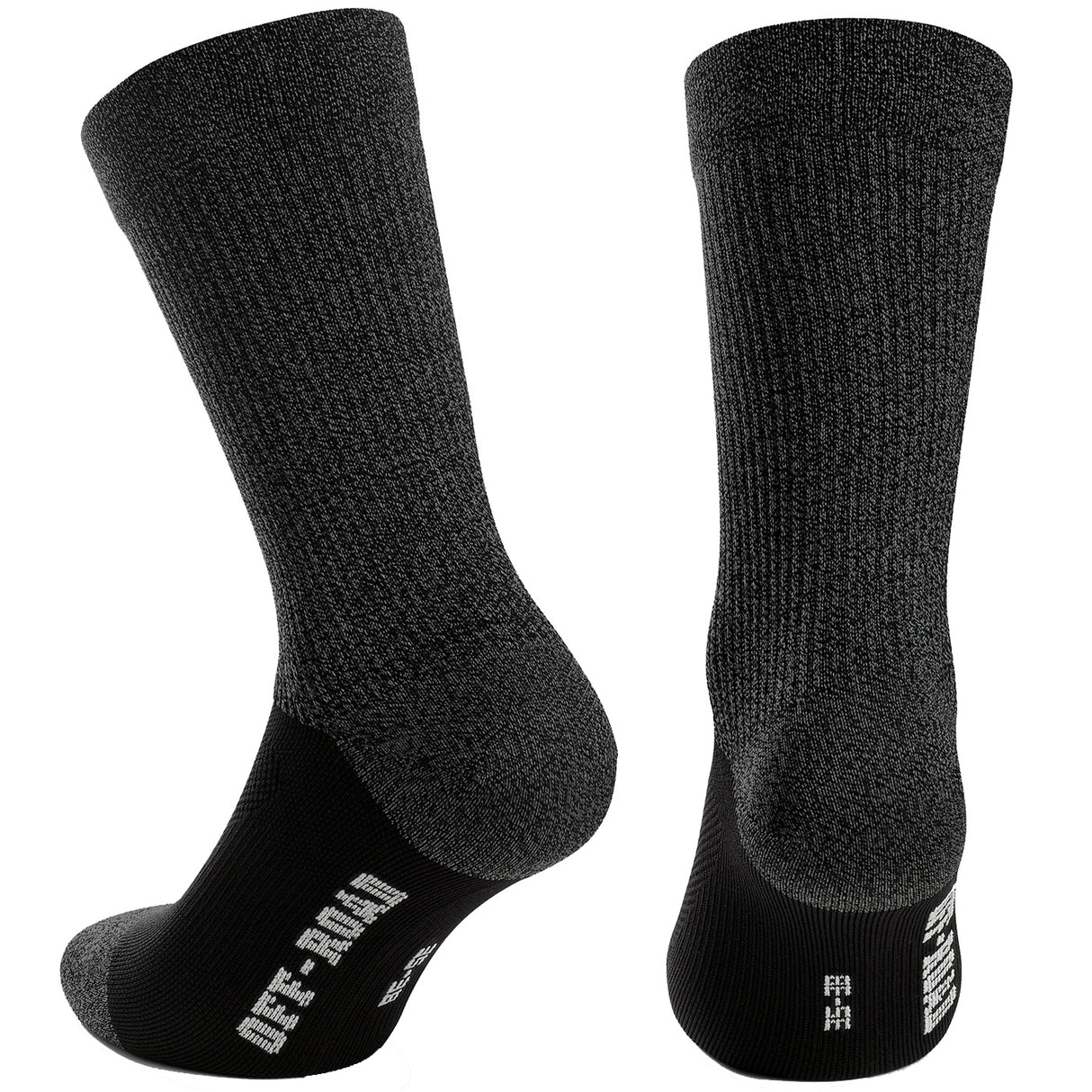 Calze Assos Trail Evo - Nero - H