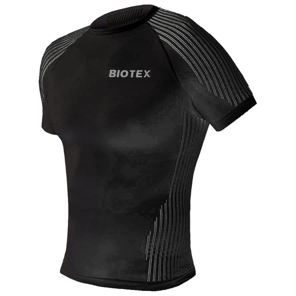 Maglia intima Biotex Bioflex Light Touch - Nero