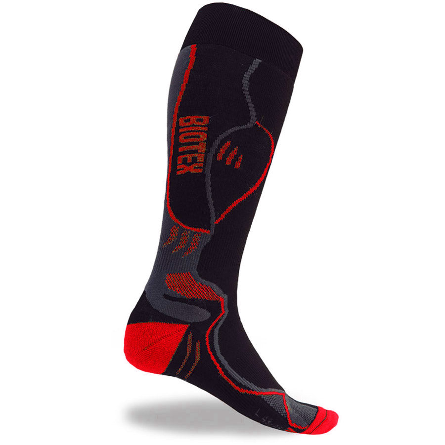 Calze Biotex Race Thermolite - Nero Rosso