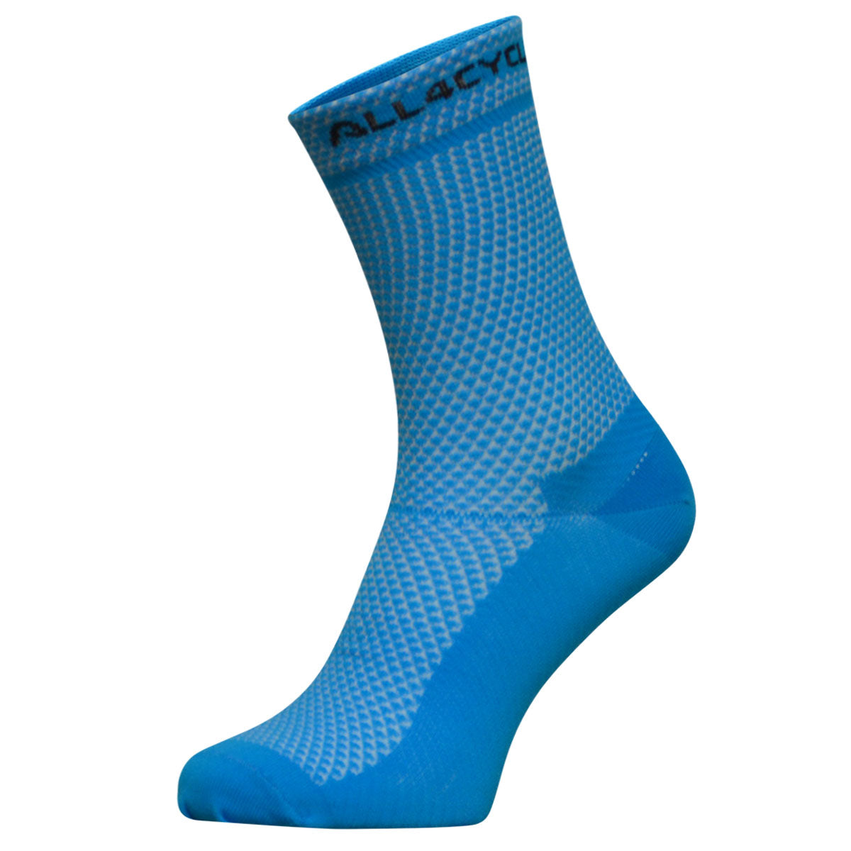 Calze All4cycling 15 cm - Azzurro