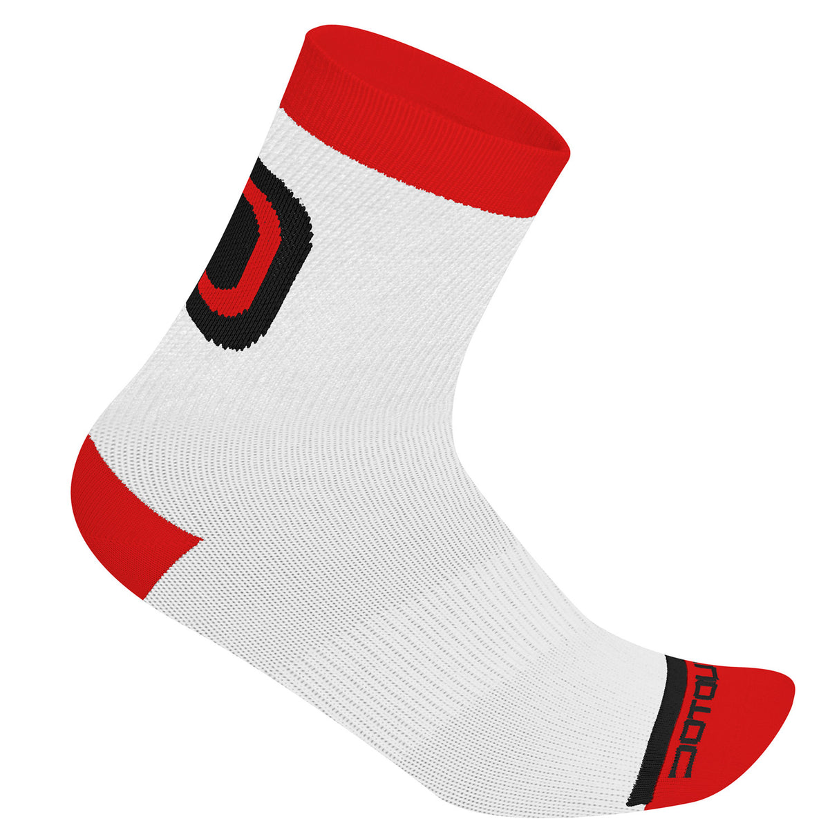 Calze Dotout Logo 15 - Rosso bianco