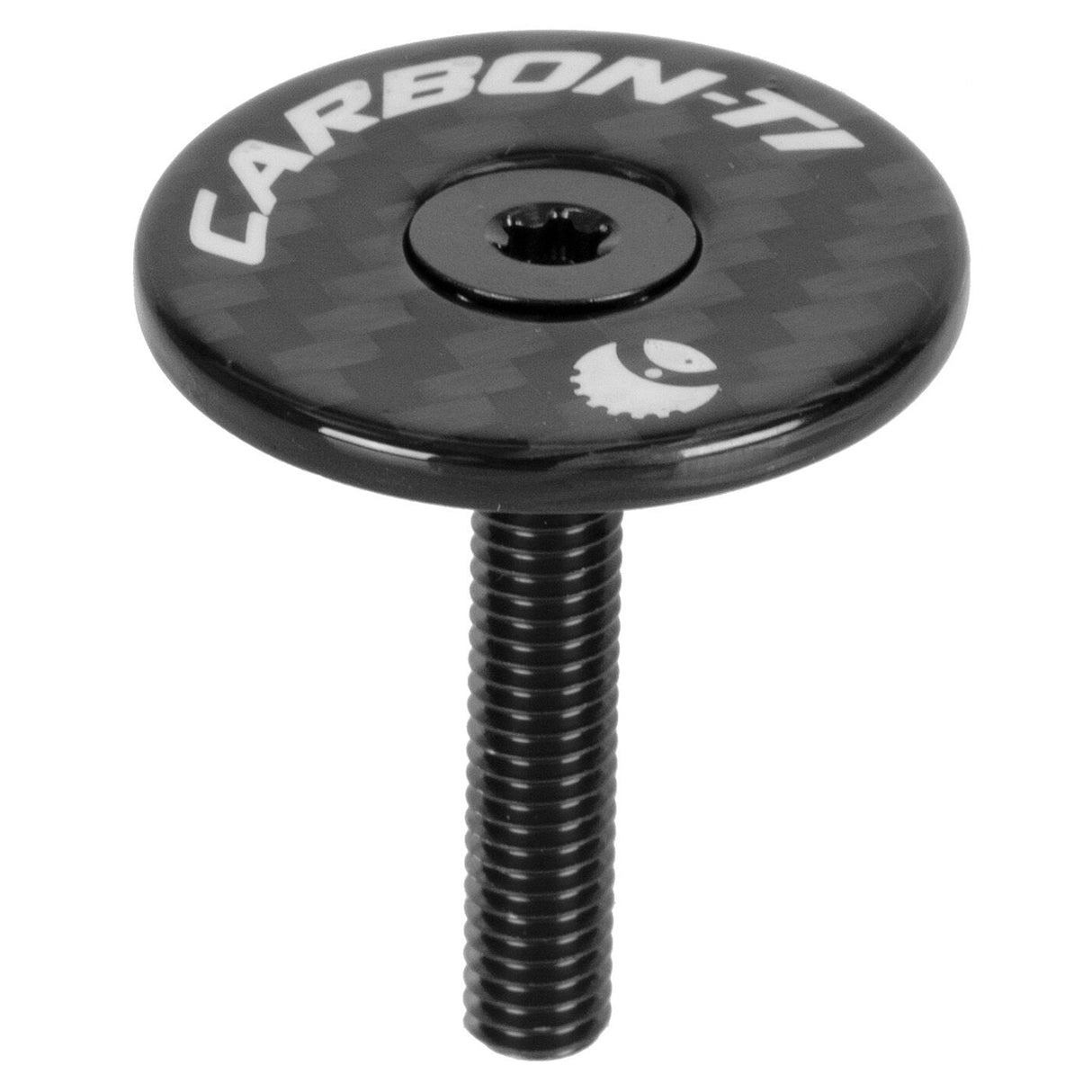 Tappo serie sterzo Carbon-Ti X-Cap Carbon - Nero - E