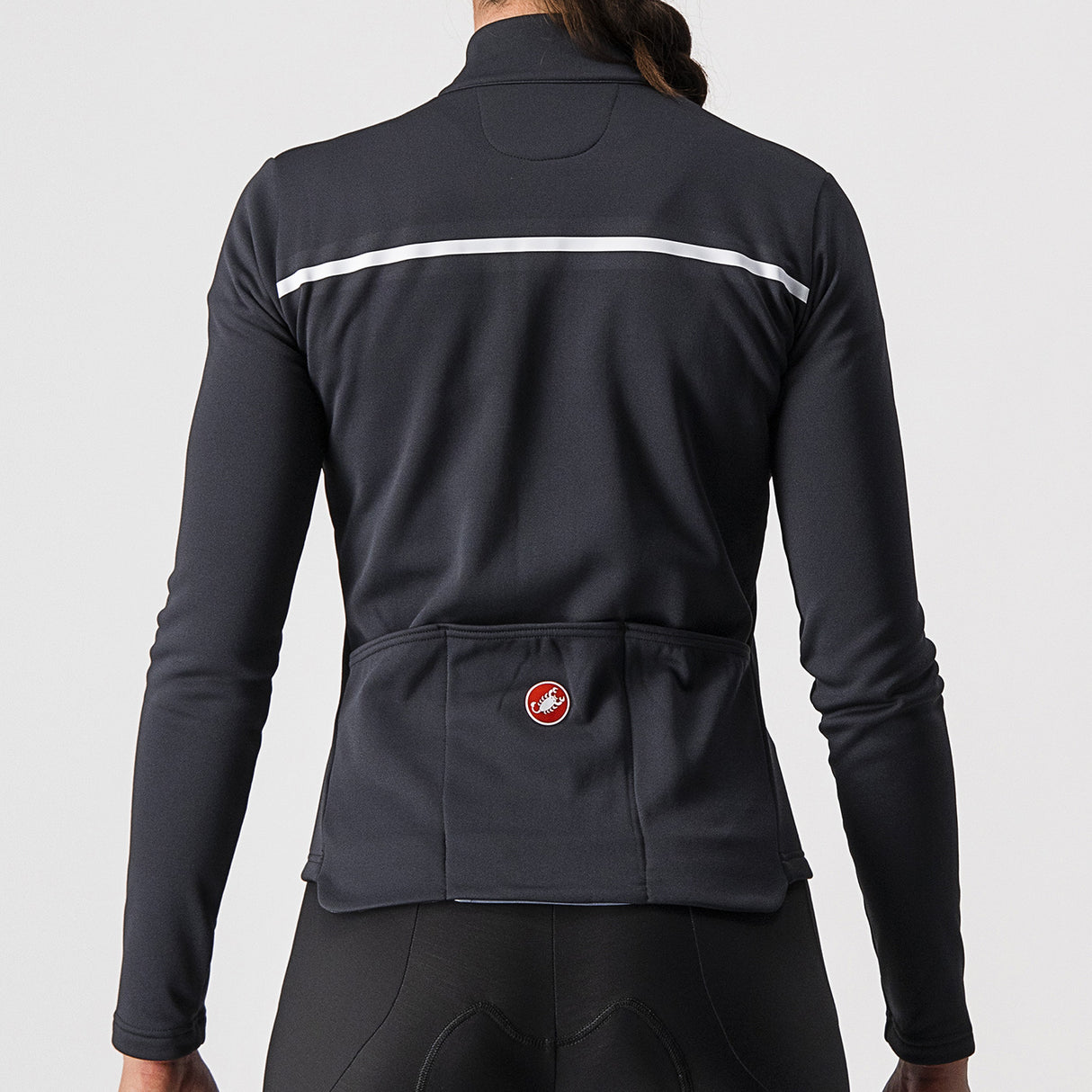 Maglia maniche lunghe donna Castelli Sinergia 2 - Nero - N