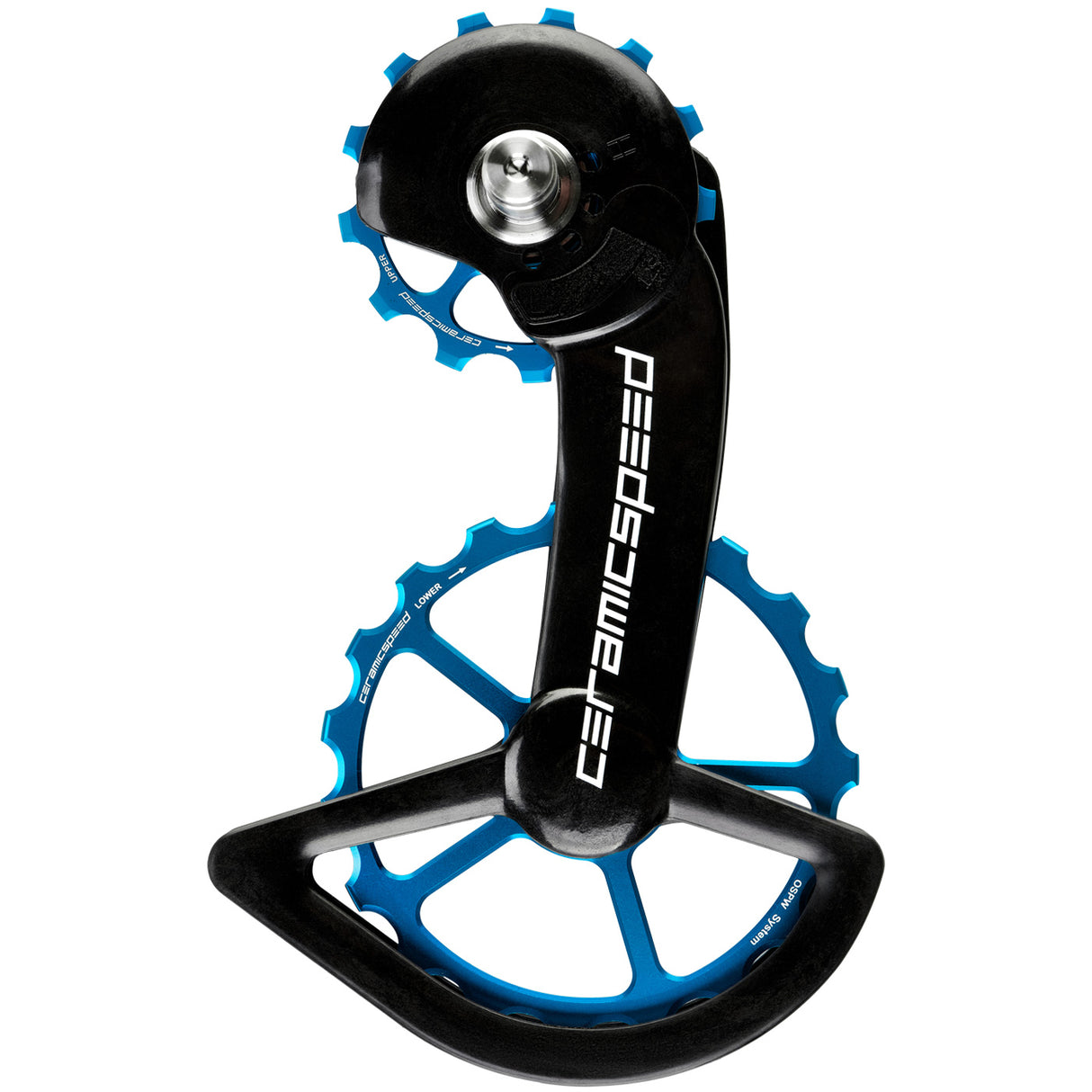 Sistema Pulegge CeramicSpeed OSPW Shimano DA9250/ULT8150 12V Coated - Nero blu - A