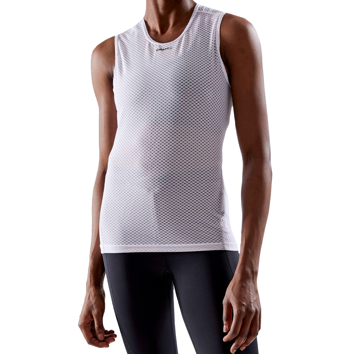 Maglia intima donna senza maniche Craft Cool Mesh Superlight SL W - Bianco - F
