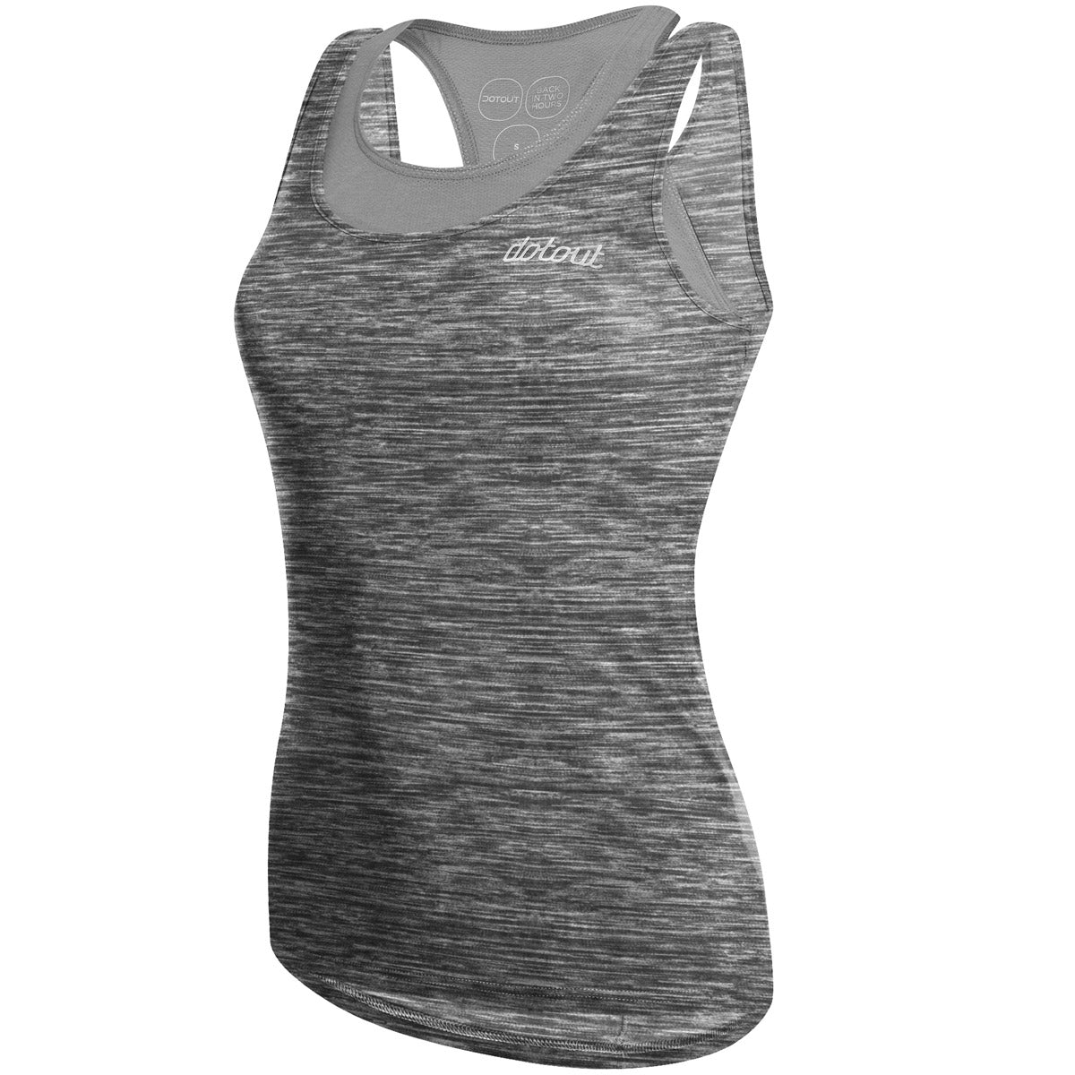 Top donna DotOut Oxygen - Grigio melange