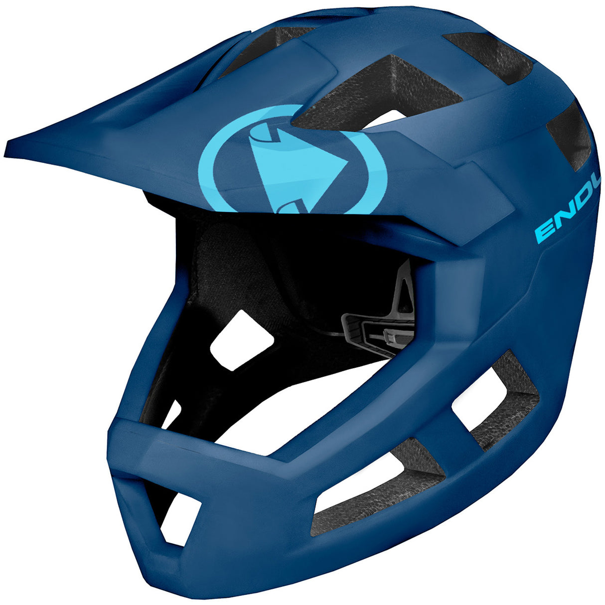 Casco Endura SingleTrack Full Face - Blu - L
