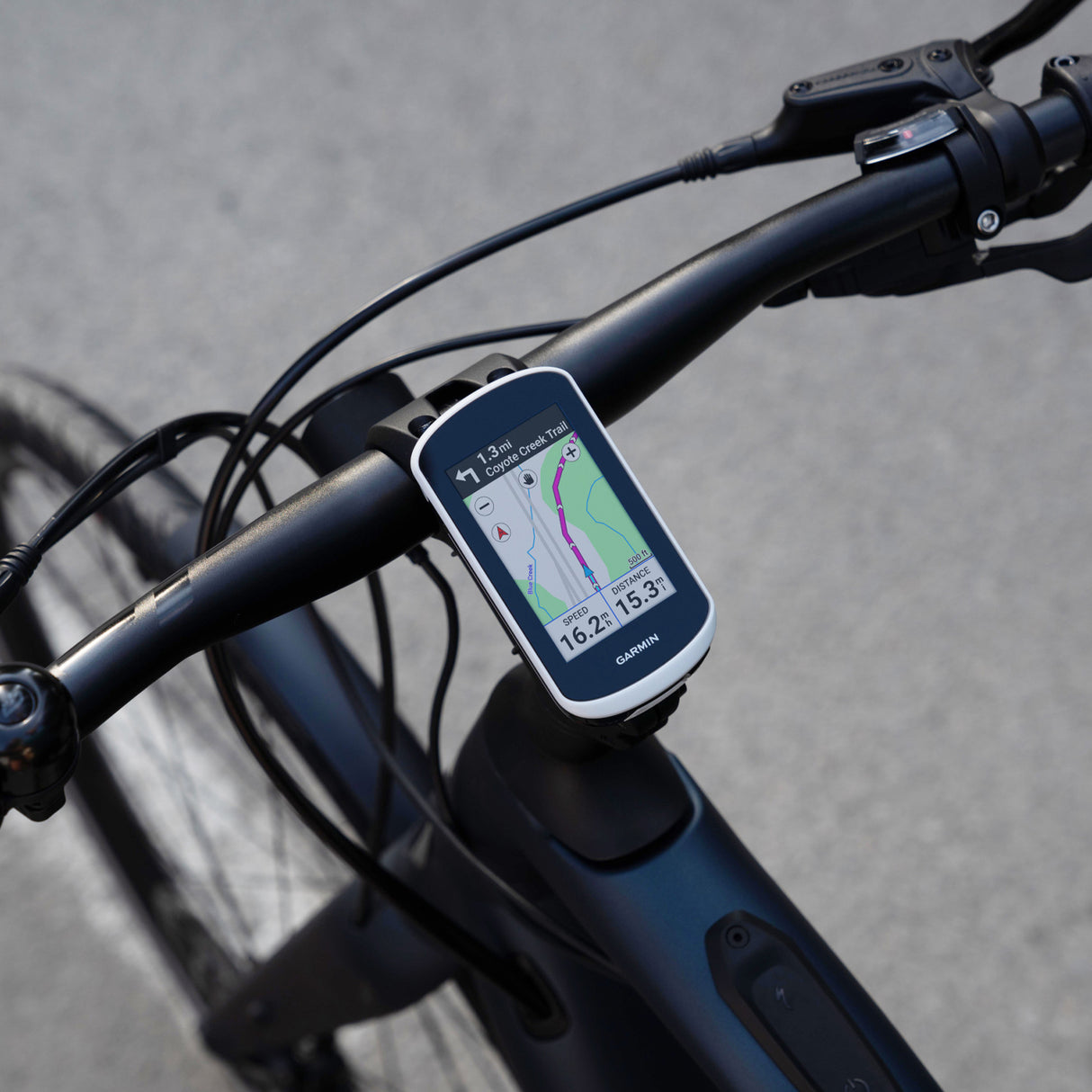 Garmin Edge Explore 2 Power Mount Bundle - Bianco nero - H