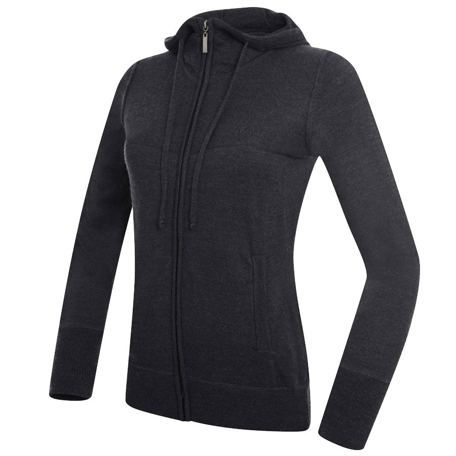 Felpa donna Dotout Just - Melange Antracite