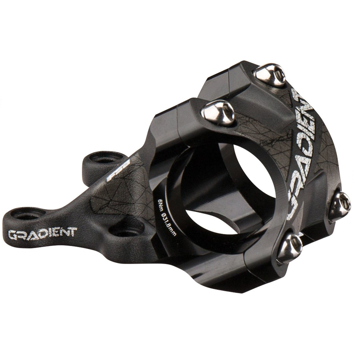 Attacco manubrio FSA MTB Gradient DH-311 5ᄚ - Nero