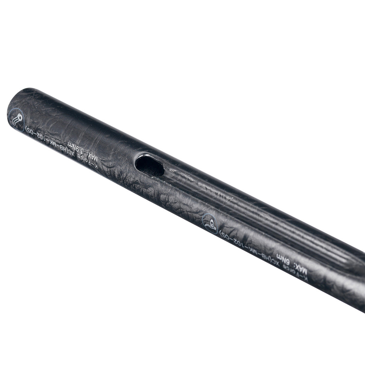 Manubrio FSA KFX Carbon Flat - Nero - G