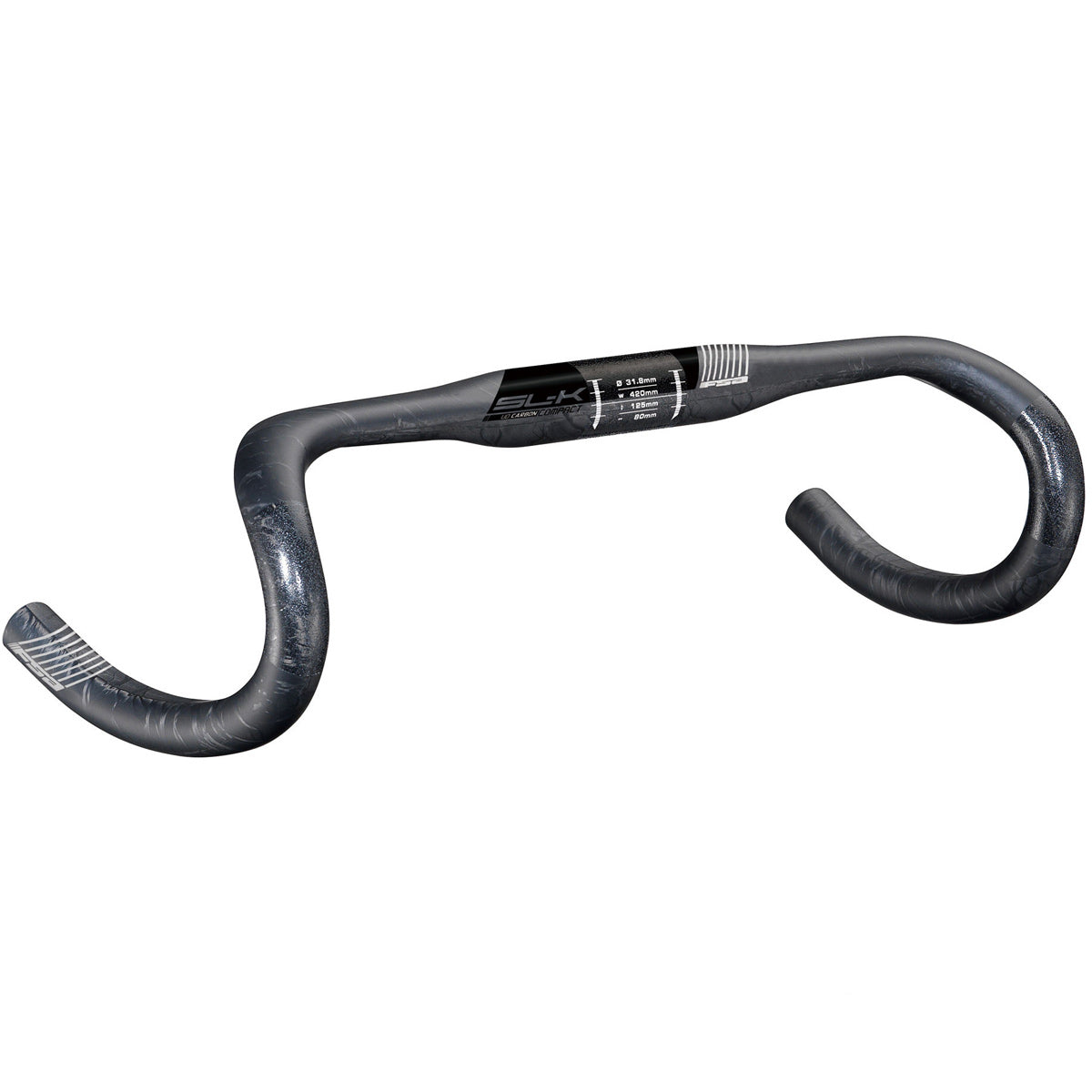 Manubrio FSA SL-K compact - Grigio