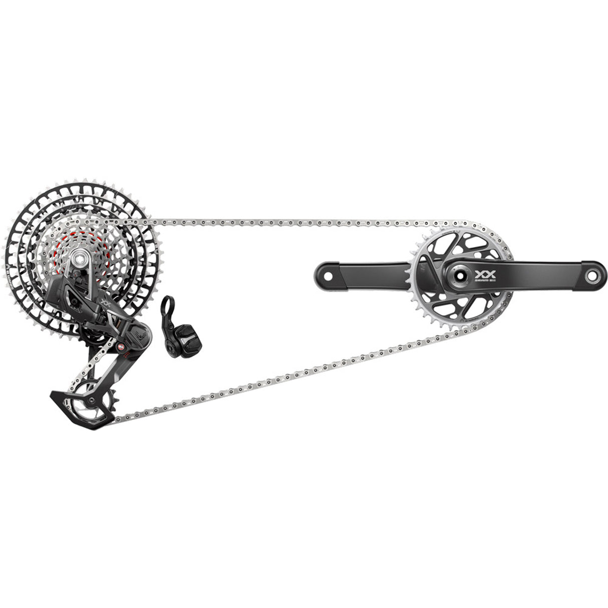 Gruppo Sram SRAM xx sl Eagle AXS dub boost T-type - 34 - E