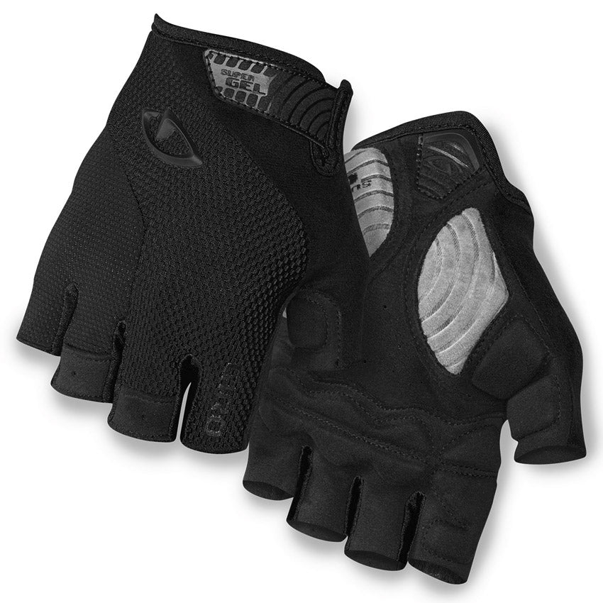 Guanti Giro Strade Dure Supergel - Nero