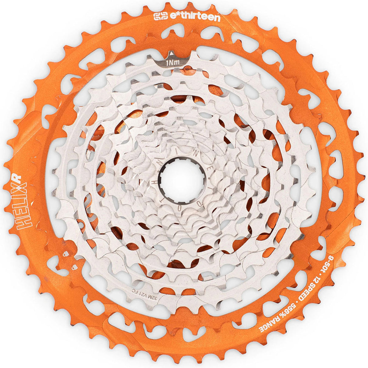 Cassetta ethirteen Helix R 9-50T 12v - Arancio - H
