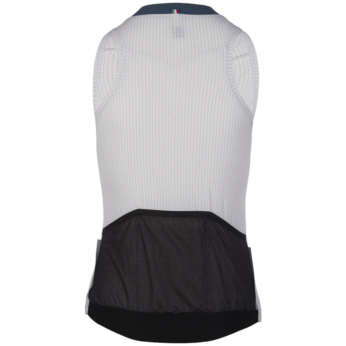 Maglia donna senza maniche Q36.5 L1 Lady Pinstripe - Bianco - E