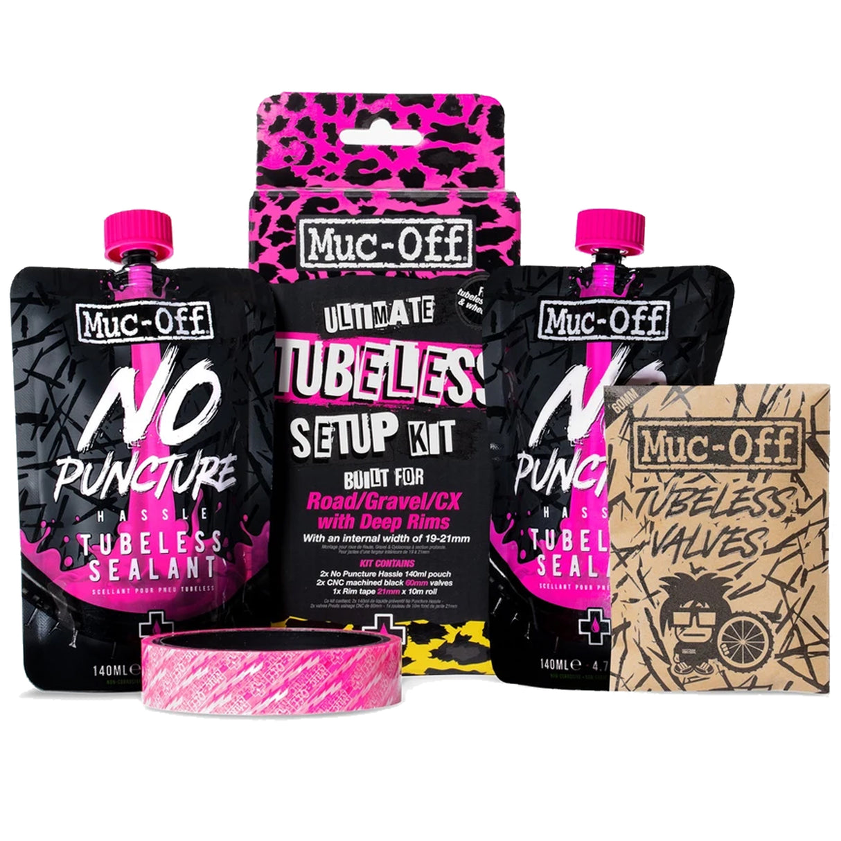 Muc-Off Ultimate Tubeless Setup Kit - XC Trail - F