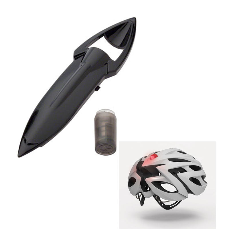 Luce Lazer per Casco - Nero