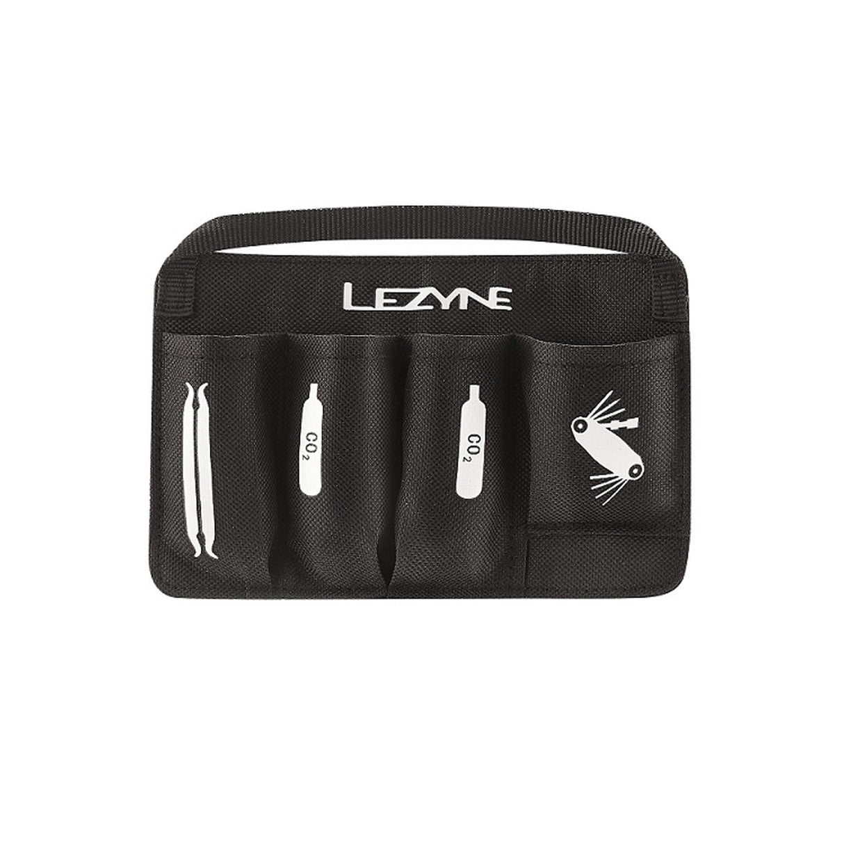 Borraccia Portautensili Lezyne Flow Caddy con porta attrezzi - F