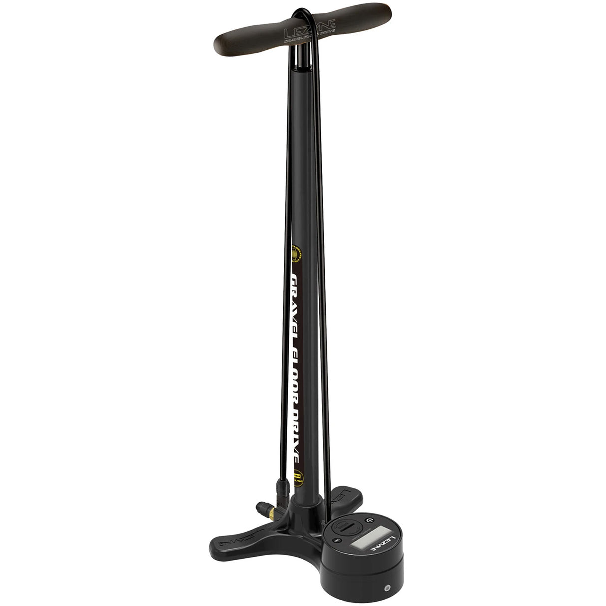 Pompa da Terra Lezyne Gravel Digital Drive - Nero - G