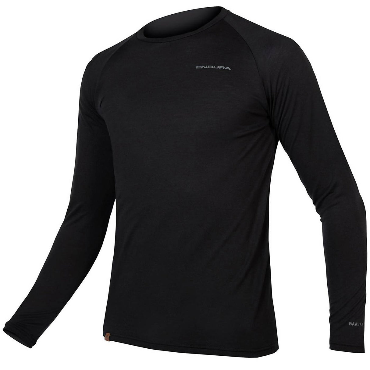 Maglia intima maniche lunghe Endura BaaBaa Blend - Nero - E