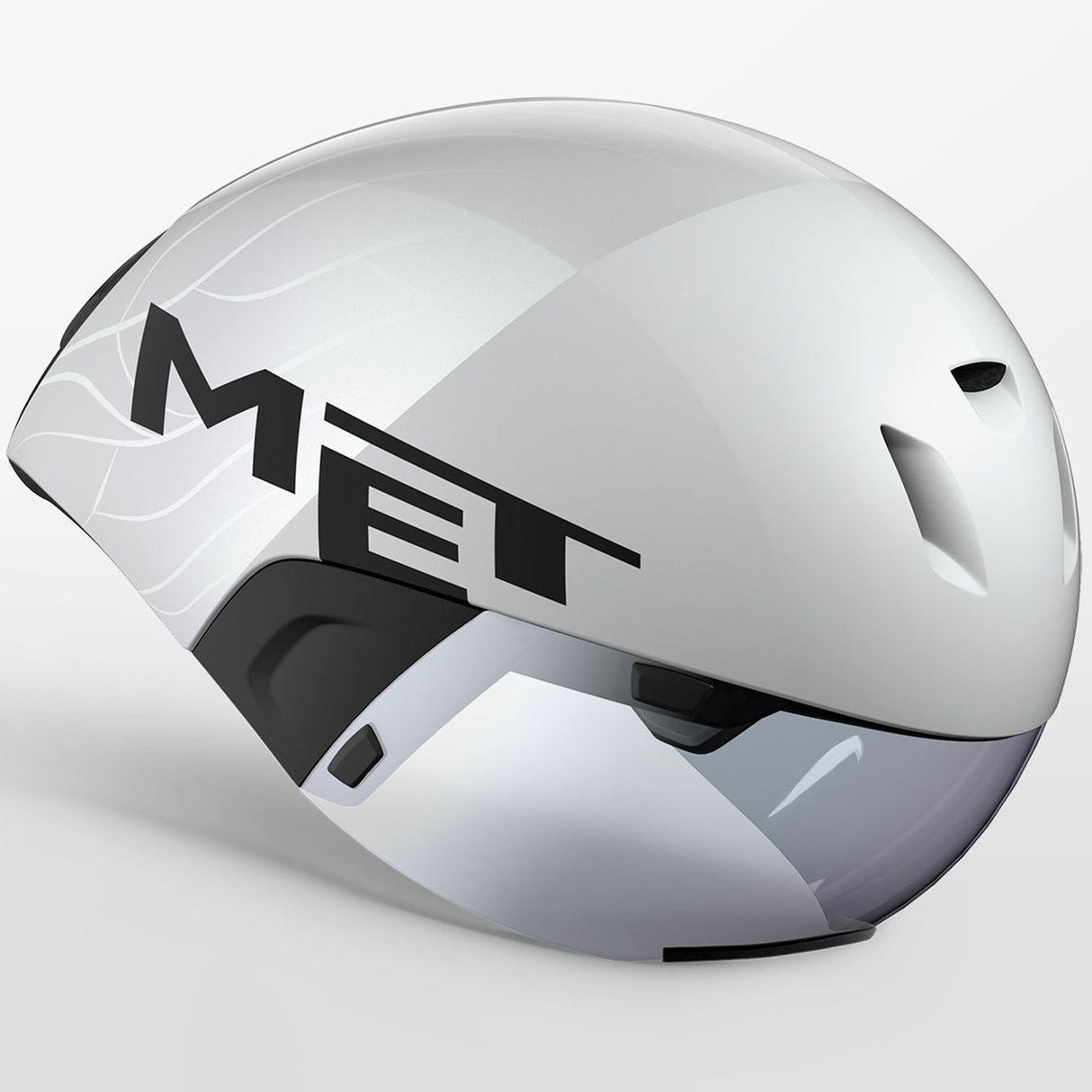 Casco Met Codatronca - Bianco nero - F