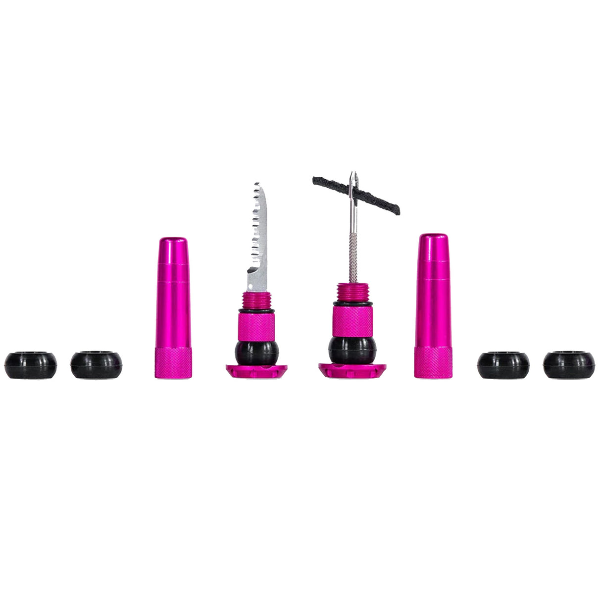 Kit riparazione tubeless per manubrio Muc-Off Stealth - Rosa - E