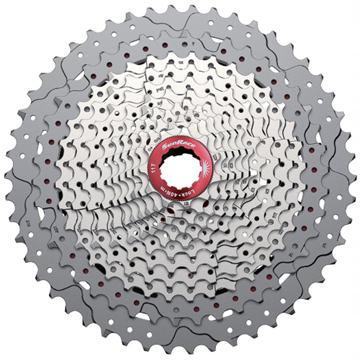 Cassetta SunRace MZ800 12V Silver - 11-51 - F