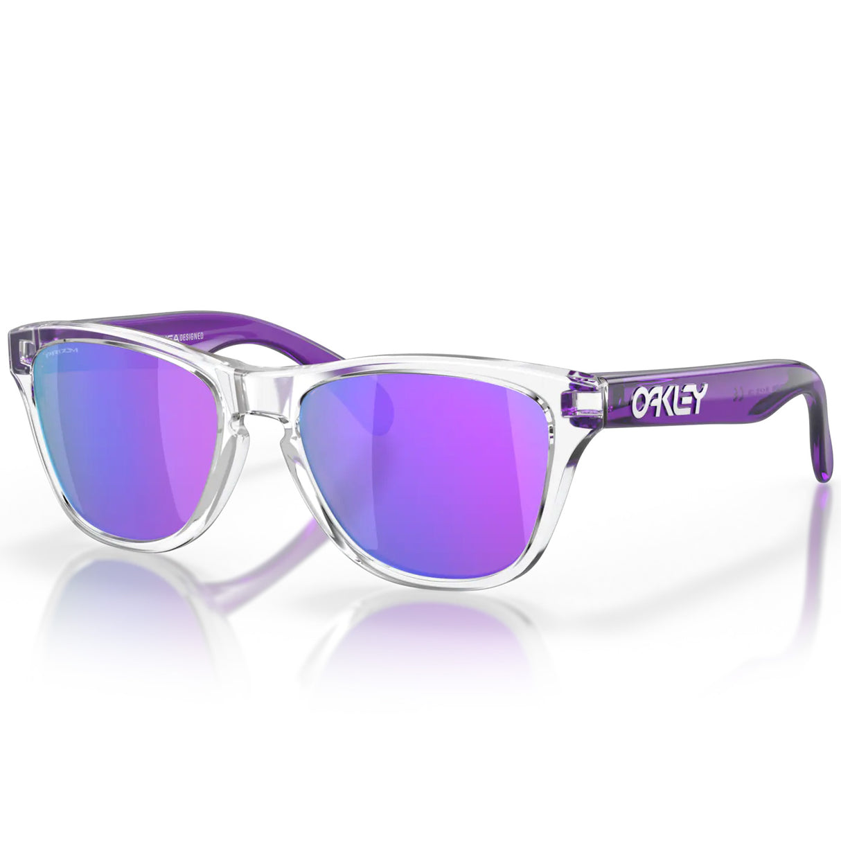 Occhiali Oakley Frogskins XXS - Clear Prizm Violet - P