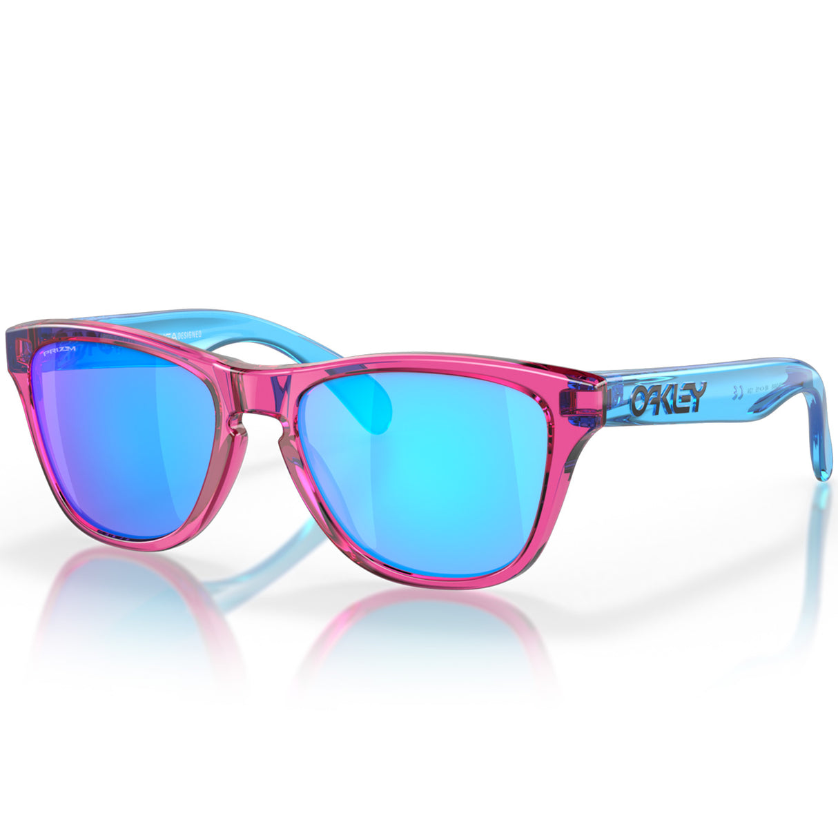 Occhiali Oakley Frogskins XXS - Acid Pink Prizm Sapphire - O