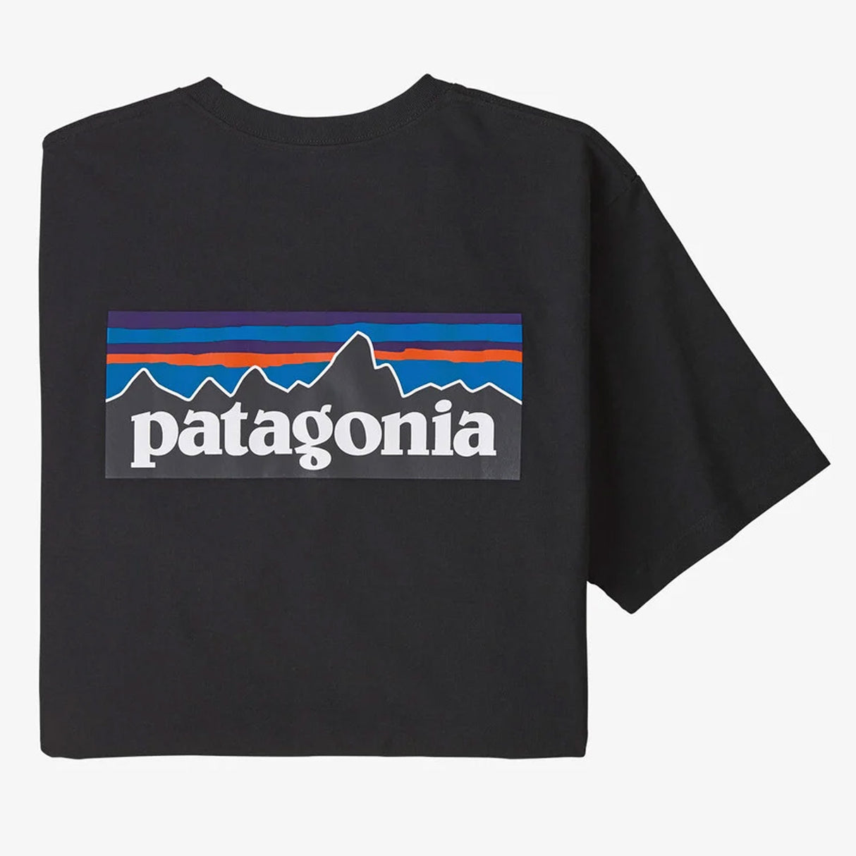 T-Shirt Patagonia P-6 Logo Responsibili - Nero - Q