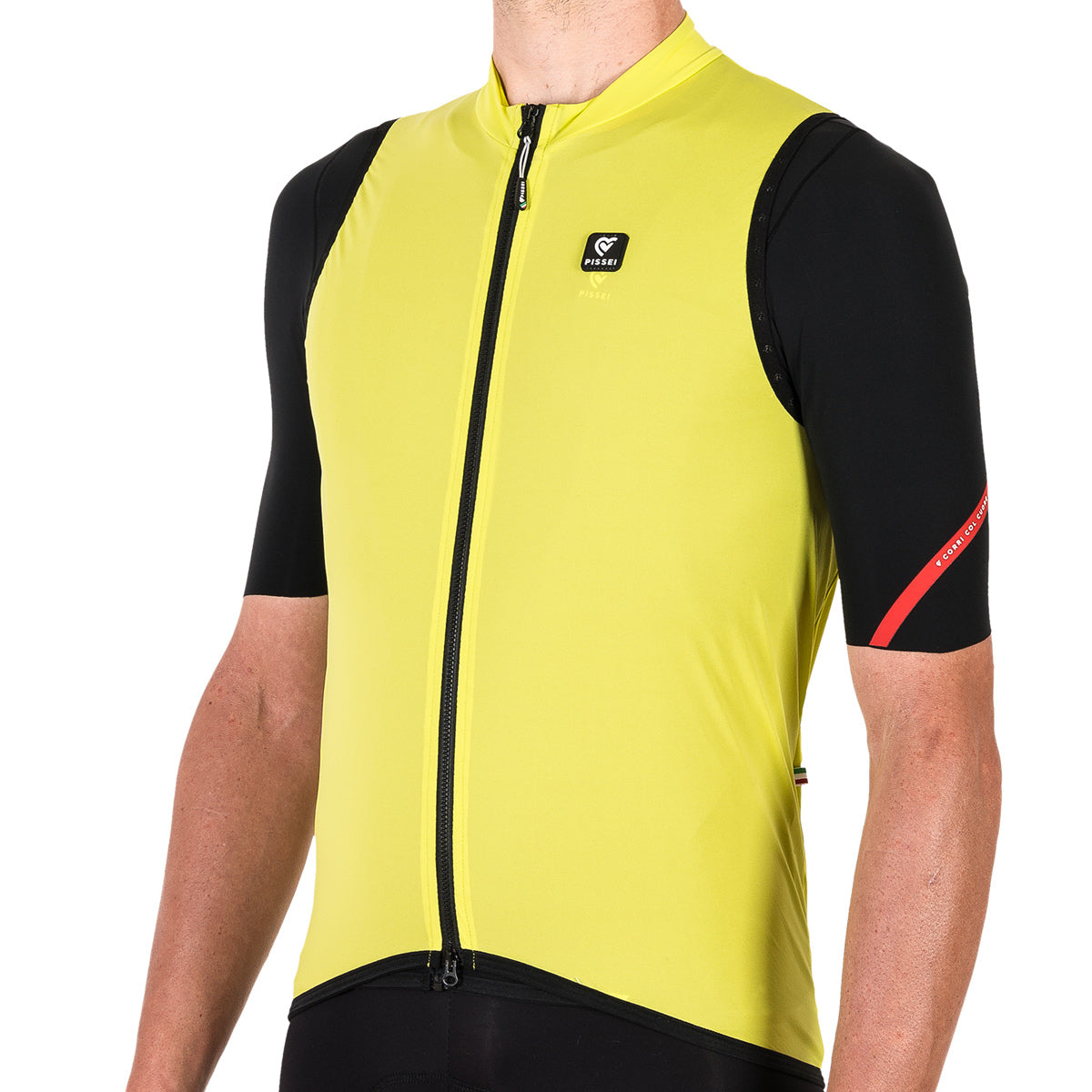 Gilet antivento Pissei Primapelle - Lime