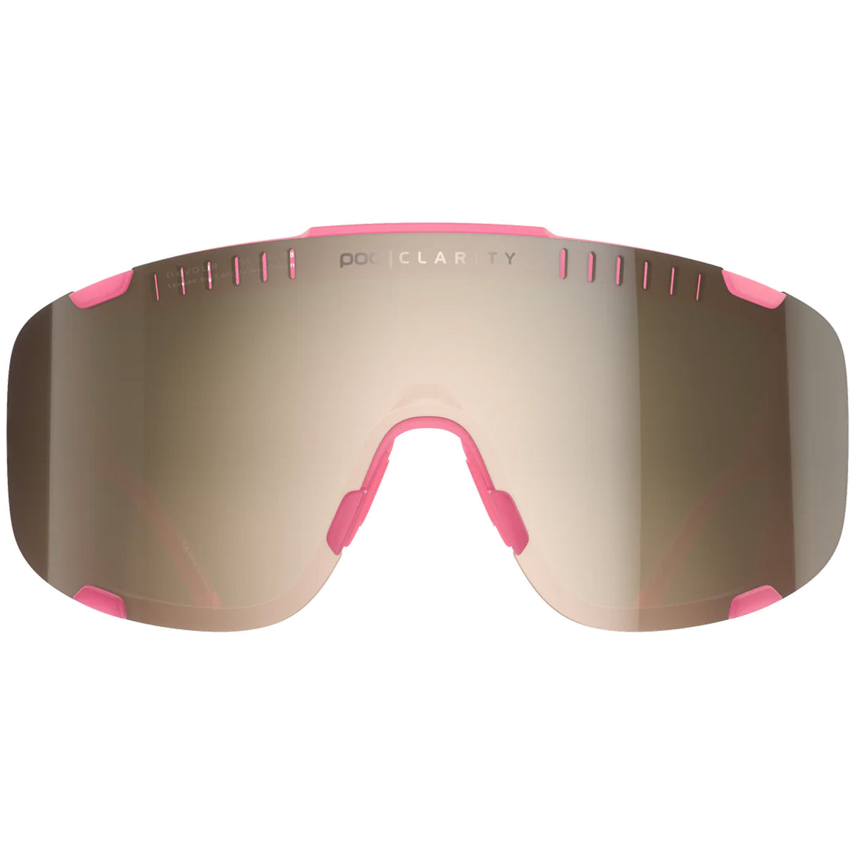 Occhiali Poc Devour - Actinium Pink Silver Mirror - M