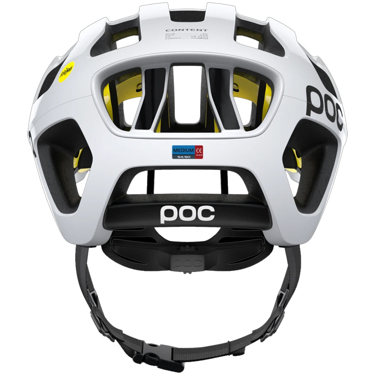 Casco Poc Octal Mips - Bianco nero