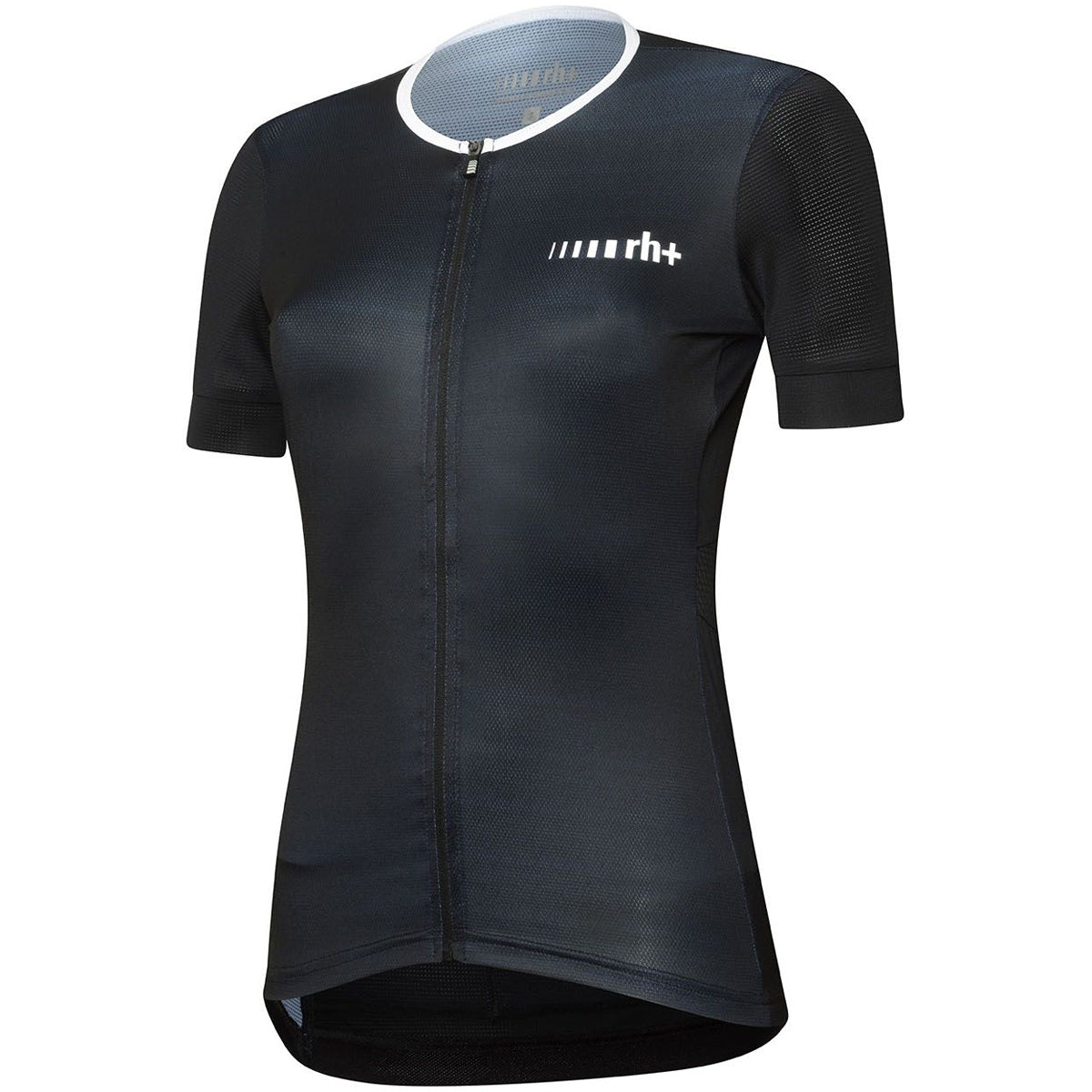 Maglia donna Rh+ Stripes - Nero