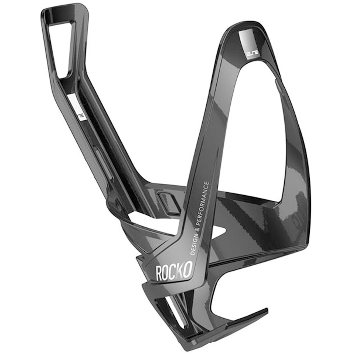 Portaborraccia Elite Rocko Carbon - Nero bianco