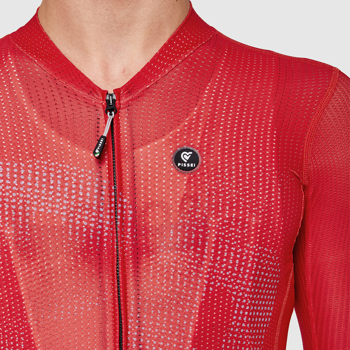 Maglia Pissei Sanremo - Rosso grigio - P