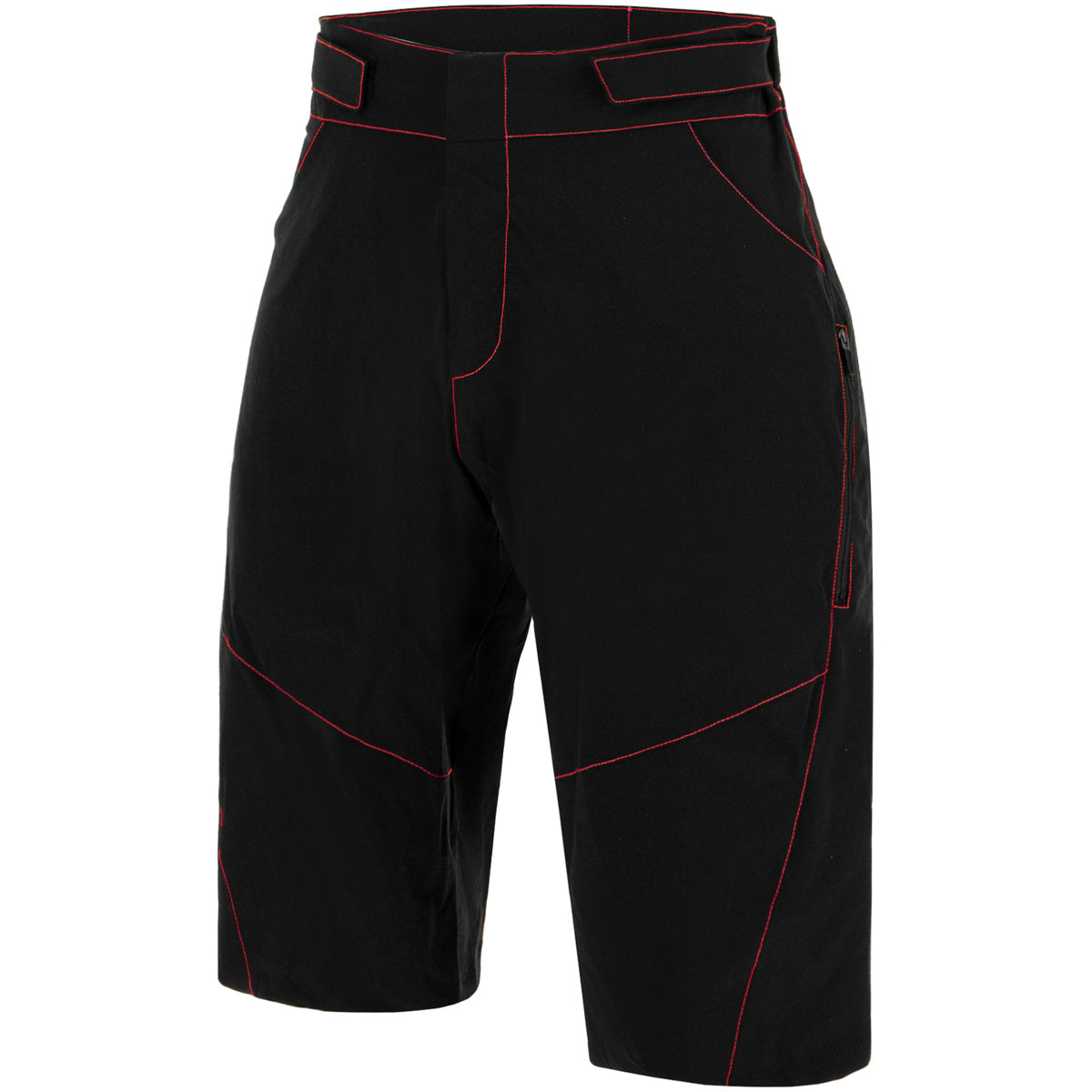 Pantaloncini mtb donna Santini Selva - Nero fuxia